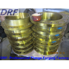 Welding Neck Flange, ANSI Flange, Yellow Painted